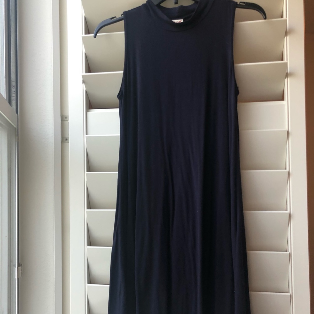 Blue tshirt dress